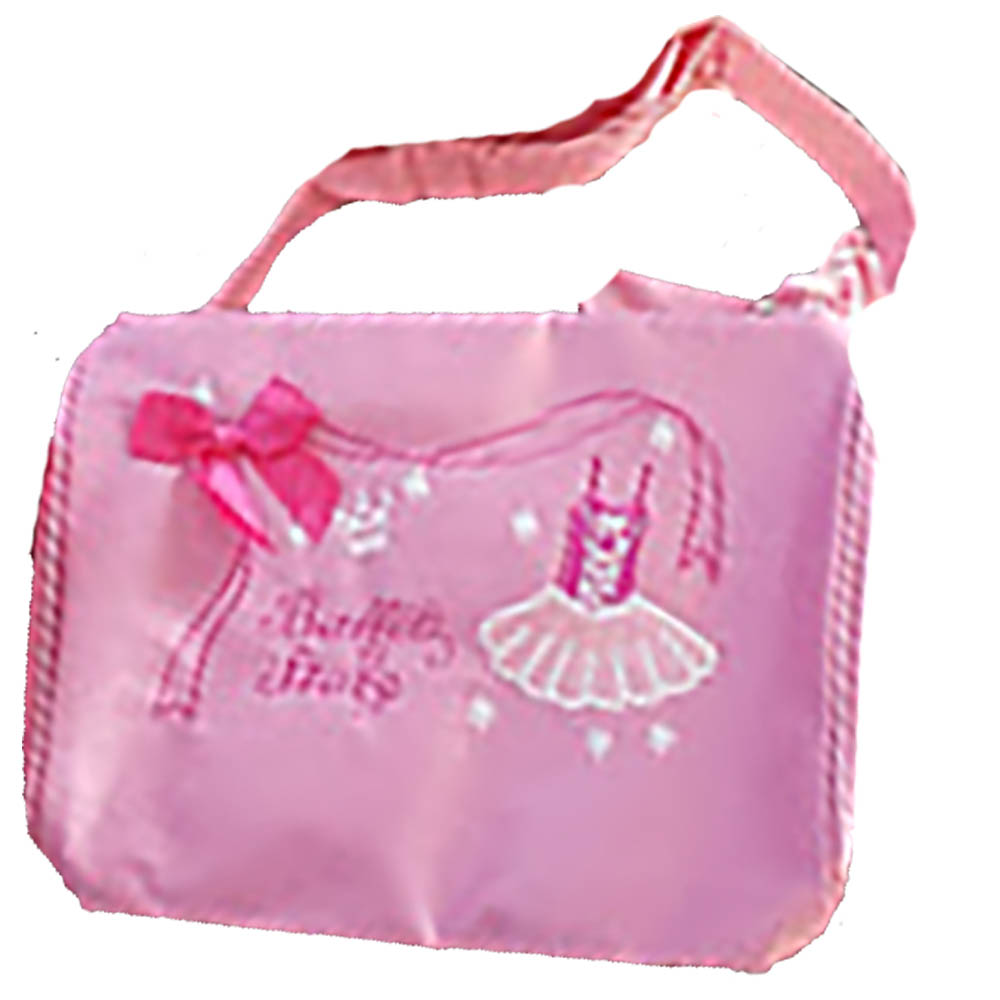 Pink Dance Duffel with Pink Bow