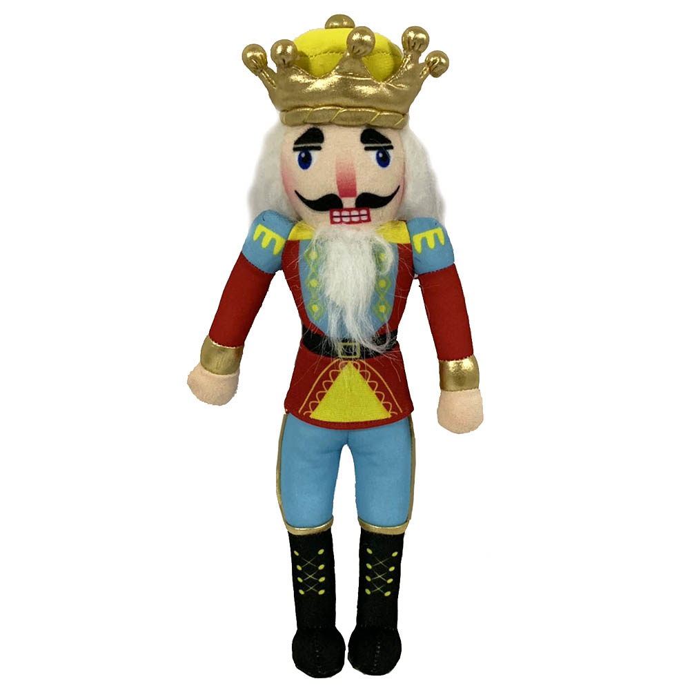King Nutcracker with Gold and Yellow Crown 14 inch