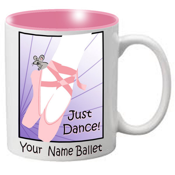 MG113M: Ballet Mug - Just Dance with Mouse