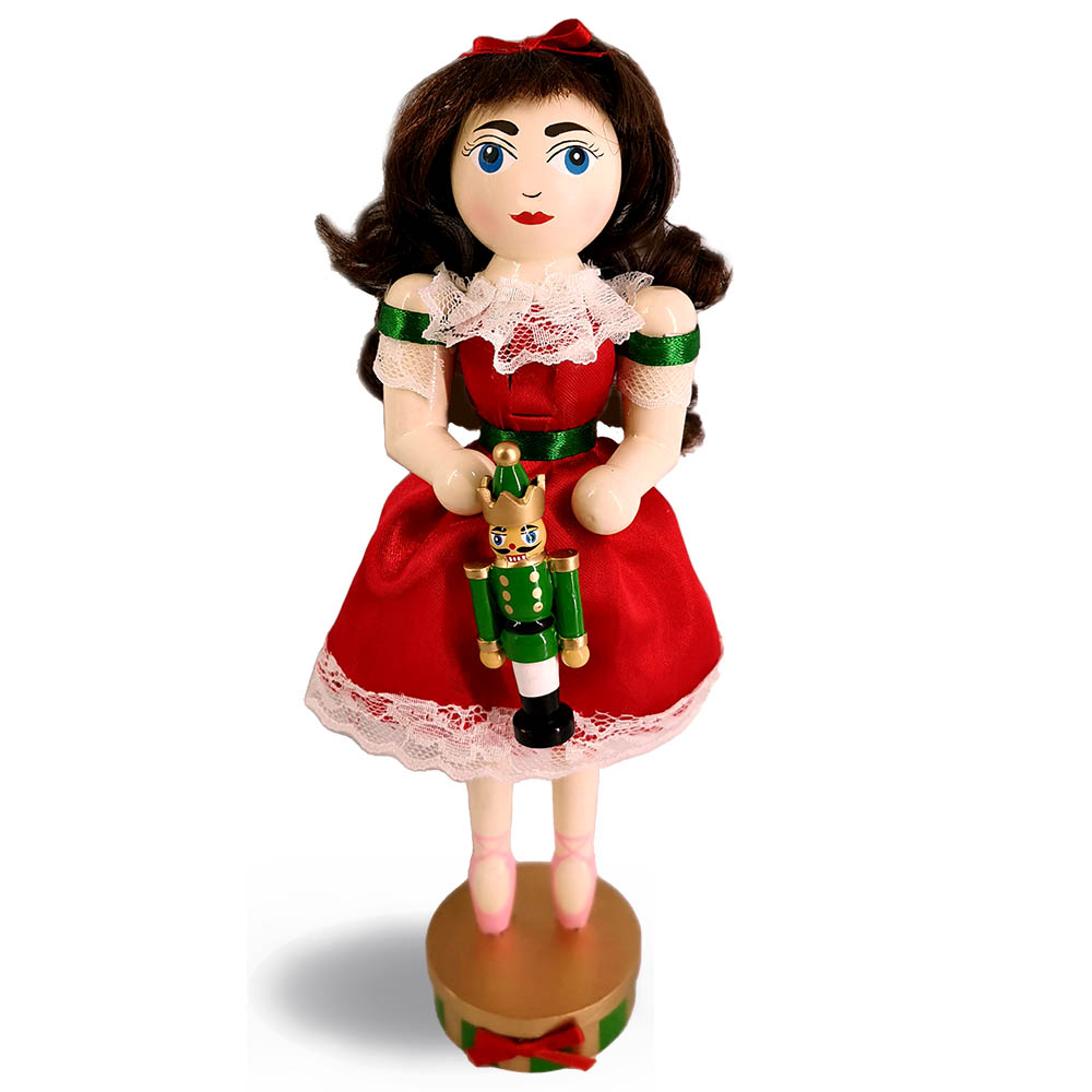 Female nutcracker shop doll