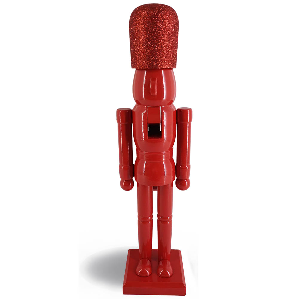 Minimalist Red Trendy Soldier Nutcracker 15 inch