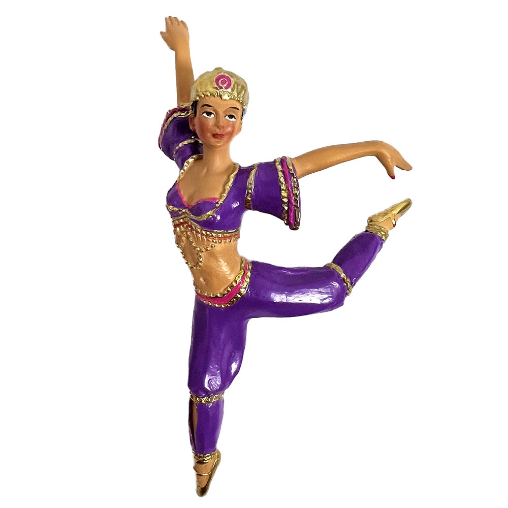  Arabian Female Dancer Christmas Tree Ornament 4 inch