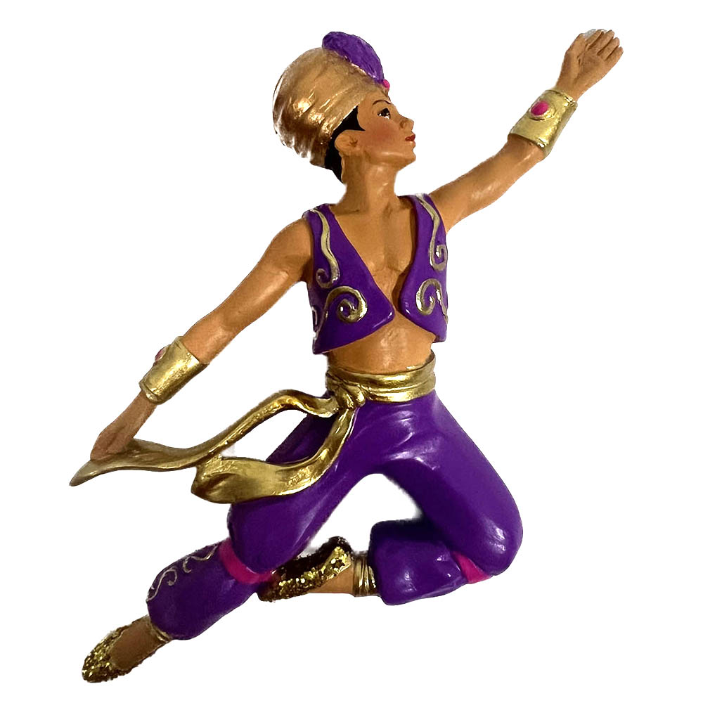 Arabian Male Dancer Christmas Tree Ornament 4 inch