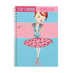 Ballerina Dancers Flip & Draw