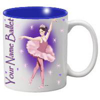 MG107: Nutcracker Ballet Mug - Pink Ballerina