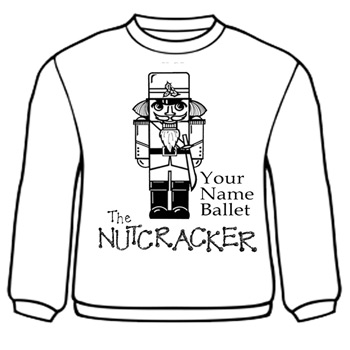 APP-26: Toy Soldier Nutcracker Design on Sweatshirts
