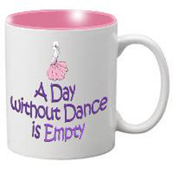 Nutcracker Ballet Mug  MGDANC04 Life is empty without dance  