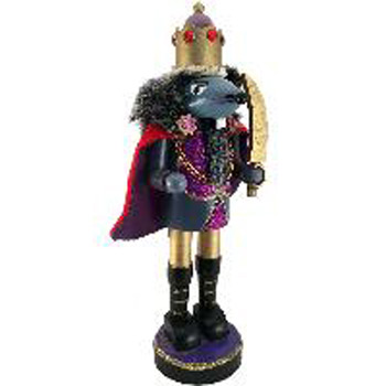 Mouse King Nutcracker With Cape And Sword 10 Inch