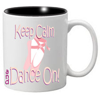 Nutcracker Ballet Mug  MGKC03 Keep Calm Ballet Shoes 03  