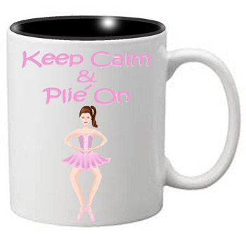 Nutcracker Ballet Mug  MGKC04 Keep Calm Plie 04  
